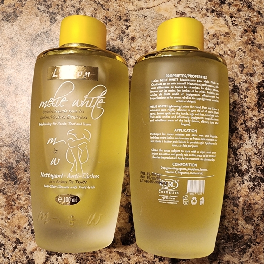 Melie White Anti Stain/ Dark Knuckles Lotion Cleanser 100ml